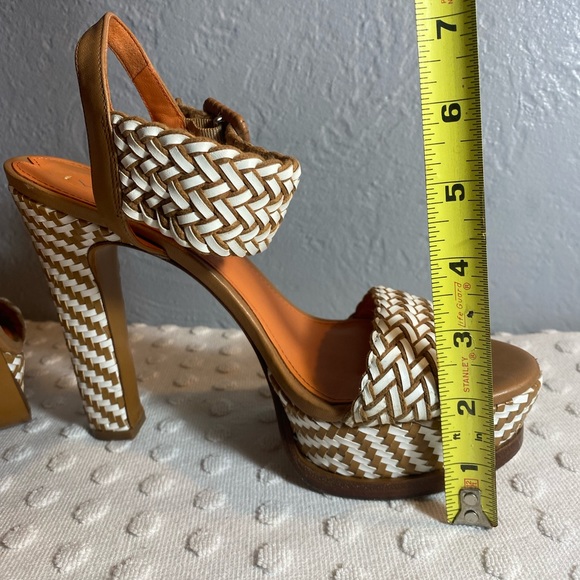 VIA SPIGA Woven Braided Platform Sandals - Picture 8 of 16